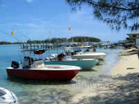 boats at Bimini